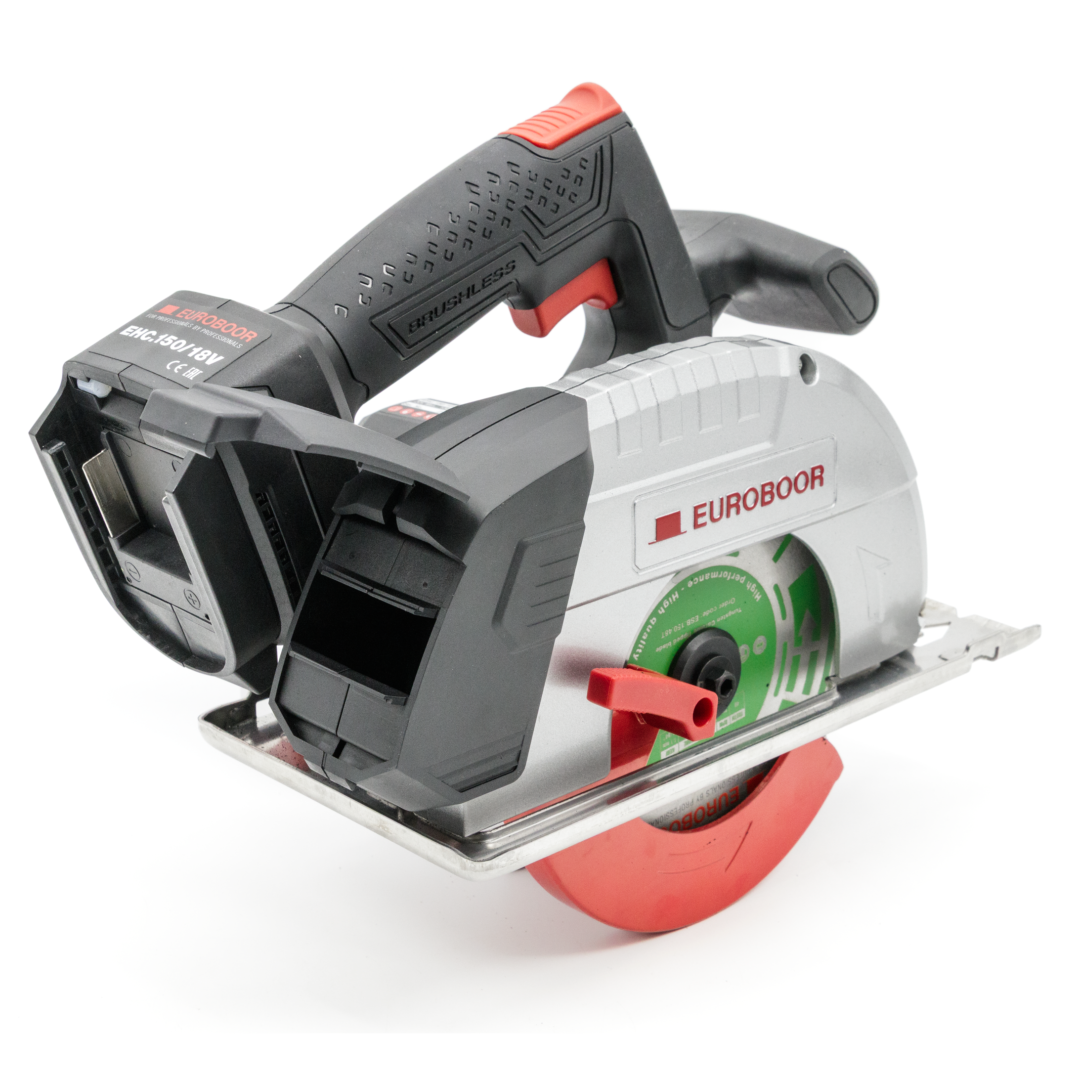 Euroboor EHC.150/18V Accu-handcirkelzaag 18V | 150mm | Excl. accu's en lader in koffer - EHC.150/18V