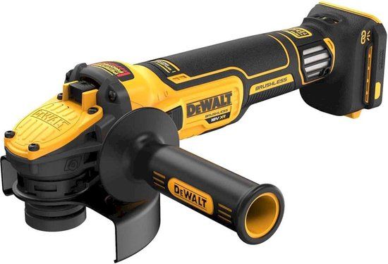 DeWALT DCG409VSN FLEXVOLT Advantage Accu Haakse Slijper 125mm 18V XR Basic Body