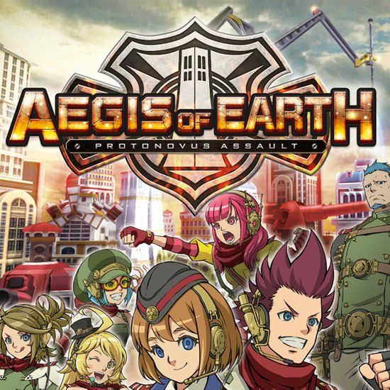 Pqube Aegis of Earth Protonovus Assault Standard Edition PlayStation 3 Blu-ray