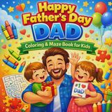 Thank You Dad: Father’s Day Activity & Coloring Book