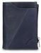 BRICIOLE Herenzak Portemonnee, echt leer, magnetische sluiting, zwart, blauw, bruin