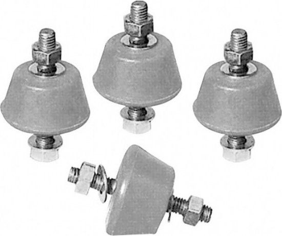Ambicool Trillingsdempers voor airco of warmtepomp - set van 4 stuks
