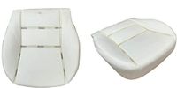 BREMER SITZBEZÜGE Stoelkussen, compatibel met Citroen Jumper vanaf 2006, schuimrubberen bekleding voor bestuurders- of passagiersstoel, bekleding van schuim en 15 klemmen