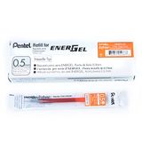 Pentel Energel Pure LRN5TL-fx navulling, gekleurde behuizing, oranje, 0,25 mm lijndikte, naaldpunt, 1 VE = 12 stuks