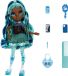 Rainbow High Sparkle & Shine Doll - Misty - 28cm Fashion Doll met groenblauw haar en magische bubbels in de benen