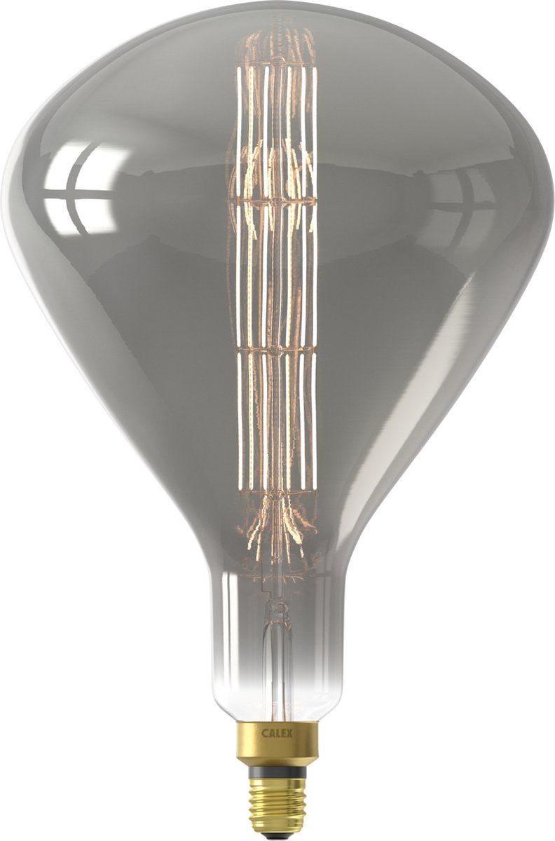 Calex Sydney XXL Titanium E27 LED Lamp - Filament - 7.5W - Dimbaar - Warm Wit Licht