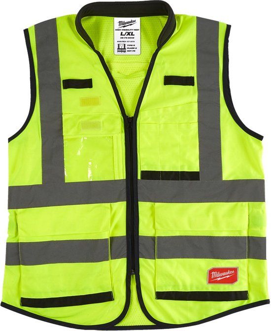 Milwaukee Premium Hi-Vis Veiligheidshesje Klasse 2 Geel - L/XL - 4932471896