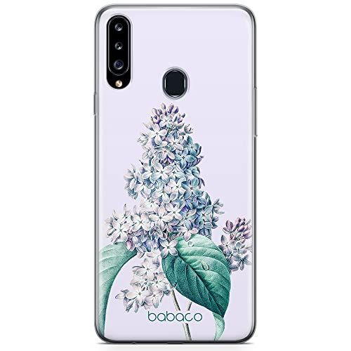 ERT GROUP mobiel telefoonhoesje voor Samsung A20S - Babaco Flowers 024