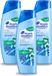 Head & Shoulders Shampoo Anti-roos Pure Intense Extra Verkoelend 3 x 250 ml