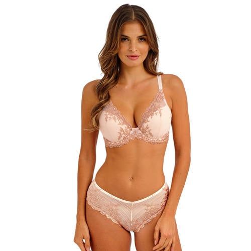 Wacoal EMBRACE LACE dames Slip - ANGEL WING/ROSE DUST - Maat XL