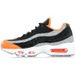 Nike Air Max 95 Chaussure basse pour hommes Noir/noir/granite/orange sécurité