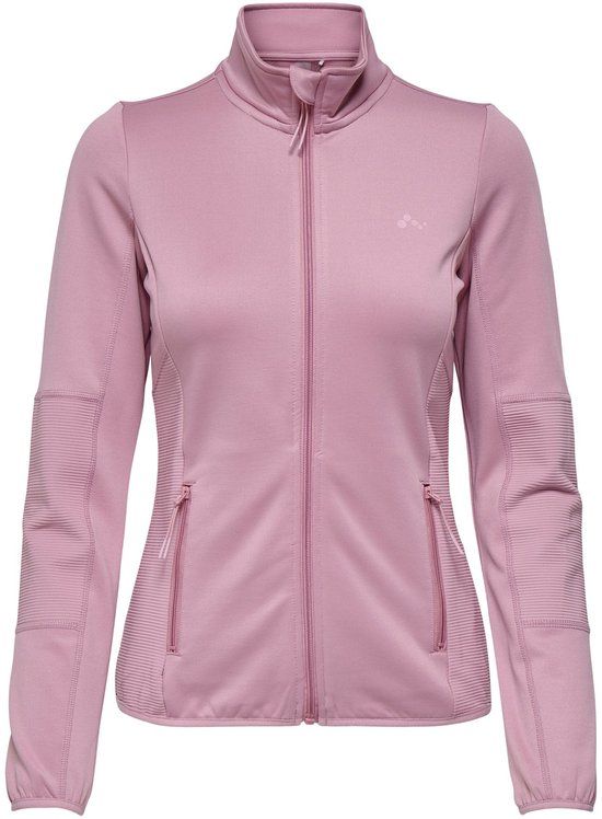 Only Play Jetta Fleece Jas Dames - Maat L - Roze