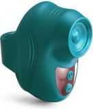 Love to Love - Kisscoll - Vinger Vibrator met Tapping Functie - Parelmoer Groen