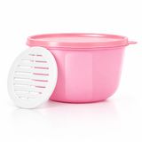 Tupperware Ruimtekom 2 l Roze met Rooster - Slabol Slakom