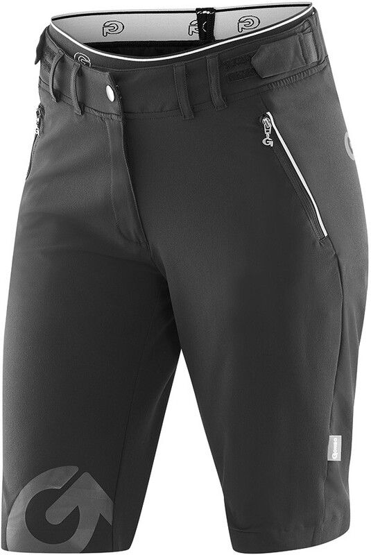 Gonso Sitivo Fietsshorts Dames - black/bright green