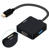 BENFEI 3-in-1 Mini DisplayPort naar HDMI DVI VGA Adapter