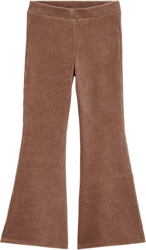 WE Fashion Meisjes velvet flared legging