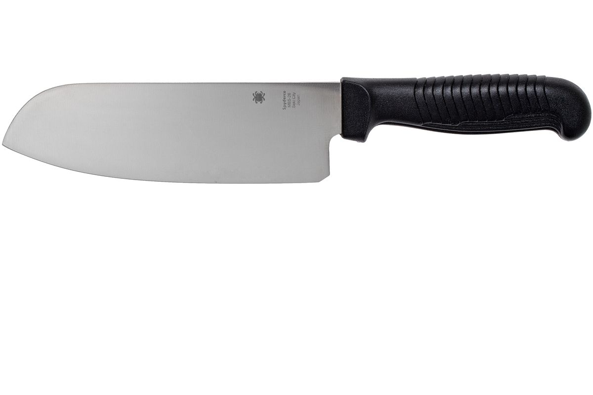 Spyderco K08PBK santoku 16.5 cm zwart