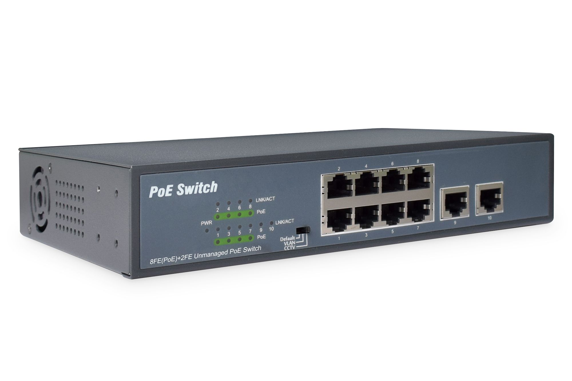 Digitus DN-95323-1 - Netwerk switch - Fast Ethernet - Grijs