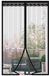 PromoHome® Magnétique moustiquaire pour portes, 90x200 cm – Moustiquaire de porte à fermeture automatique avec bandes magnétiques, protection contre les insectes sans perçage