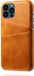 Casecentive Leren Wallet Back case - hoesje - cover - iPhone 13 Pro - tan