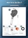 Merkloos Energy Saving Shower Head