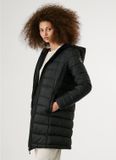 Pepe Jeans Sally lange jas zwart L