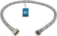 KOTARBAU® Flexibele Aansluitslang 1/2“ x 3/8“ - Flexibele Kraanslang 70 cm - Sanitaire Aansluitslang - Flexibele Verbindingsslang - Aansluitslang Armatuur - met Roestvrijstalen Vlechtwerk
