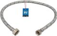 KOTARBAU® Tuyau de raccordement flexible 1/2“ x 3/8“ - Tuyau de robinet flexible 70 cm - Tuyau de raccordement sanitaire - Tuyau de connexion flexible - Tuyau de raccordement de robinetterie - avec tresse en acier inoxydable