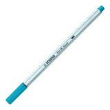 STABILO Pen 68 Brush Viltstift Lichtblauw