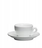 Cilio Roma Espressokopje met Schotel, 0.05L, Wit