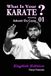 What KARATE What Is Your KARATE? 01 featuring Ademir Da Costa: English Edition