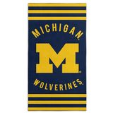 NCAA Michigan Wolverines strandlaken, blauw, 30 x 60 cm
