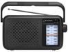 Radio - AM/FM - Antenne télescopique - Portable avec poignée - Noir - Pour le sport et les loisirs