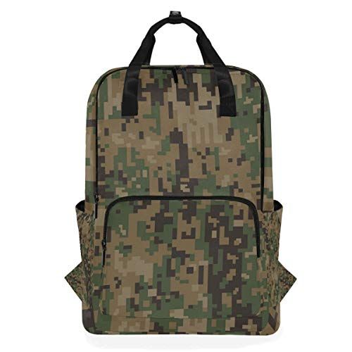 MONTOJ Army Green School Rugzak