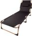 Luaro Lit de camping pliable Canada gris