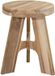 Mega Collections Zitkrukje Decowood Lichtbruin FSC Hout D30 x H40 cm
