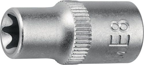 Promat E10 - Dopsleutel 1/4" Vierkant - Uitwendig Torx