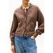 Tommy Hilfiger Co Jersey Mid Gg Ls Hot Coco Maat: XS | Sweaters Outlet | Dames | Bruin