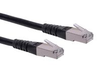 ROLINE Patchkabel Cat.6 (Klasse E) S/FTP (PiMF), zwart, 2 m
