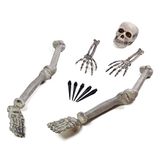 Bristol Novelty HI289 Skeleton grondbreker, grijs, One Size