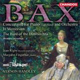 PIAS Nederland Chandos Records Bax: Bard of Dimbovitza | In Memoriam | Concertante for Piano (CD)