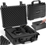 Tectake Universele Koffer - Camerakoffer - Blokschuim - Waterdichte afsluitbare box - Hardcase - Gereedschapskoffer - 42 x 39 x 17,5 cm
