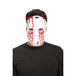 Viving Costumes 204567 Wit Psycho Masker, Multi Kleur, One Size