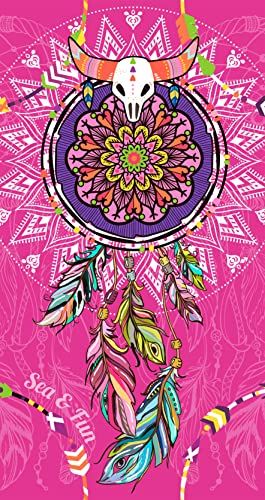 Miracle Home microvezel handdoek - 95 x 175 cm - roze