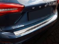 RVS Avisa RVS Achterbumperprotector passend voor Ford Focus IV Kombi 2018- 'Ribs' - Zilver