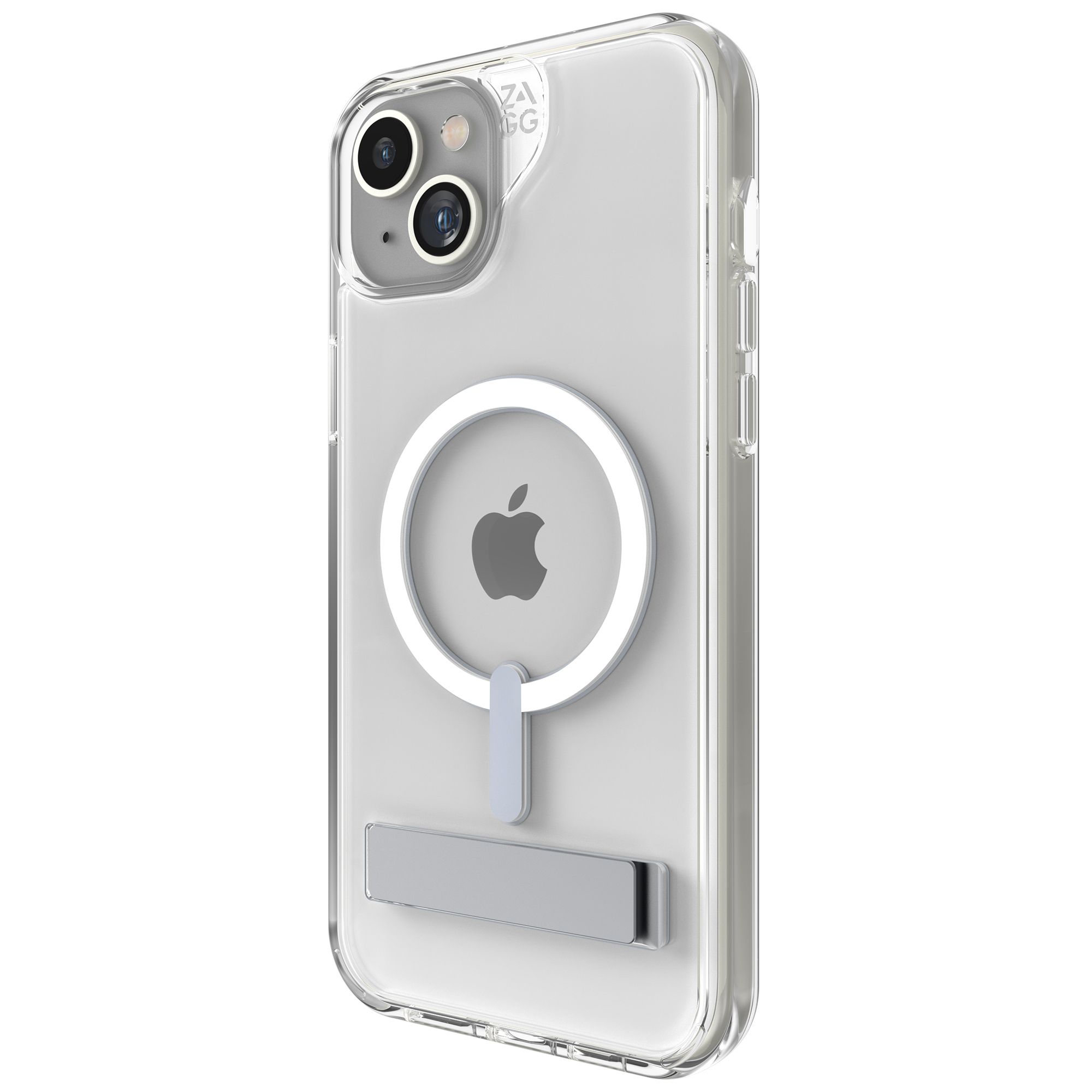 ZAGG Crystal Palace Kickstand Case for iPhone 15 Plus / 14 Plus - Transparent