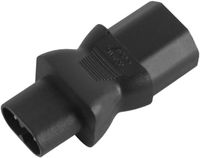 IEC 320 C8 mâle vers C13 femelle droit - Convertisseur 10A 250V adaptateur d'alimentation pour électrique