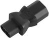 IEC 320 C8 mâle vers C13 femelle droit - Convertisseur 10A 250V adaptateur d'alimentation pour électrique