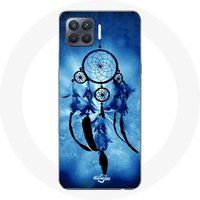 Maniacase Hoesje voor Oppo A93 5G Dromenvanger Blauw